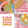 10Pcs Boules de Noël Emporte-pièces à Biscuits Moule à Biscuits Pressable Biscuits de Fête Tampons à Biscuit Fondant Fournitures de Fête meilleur vente