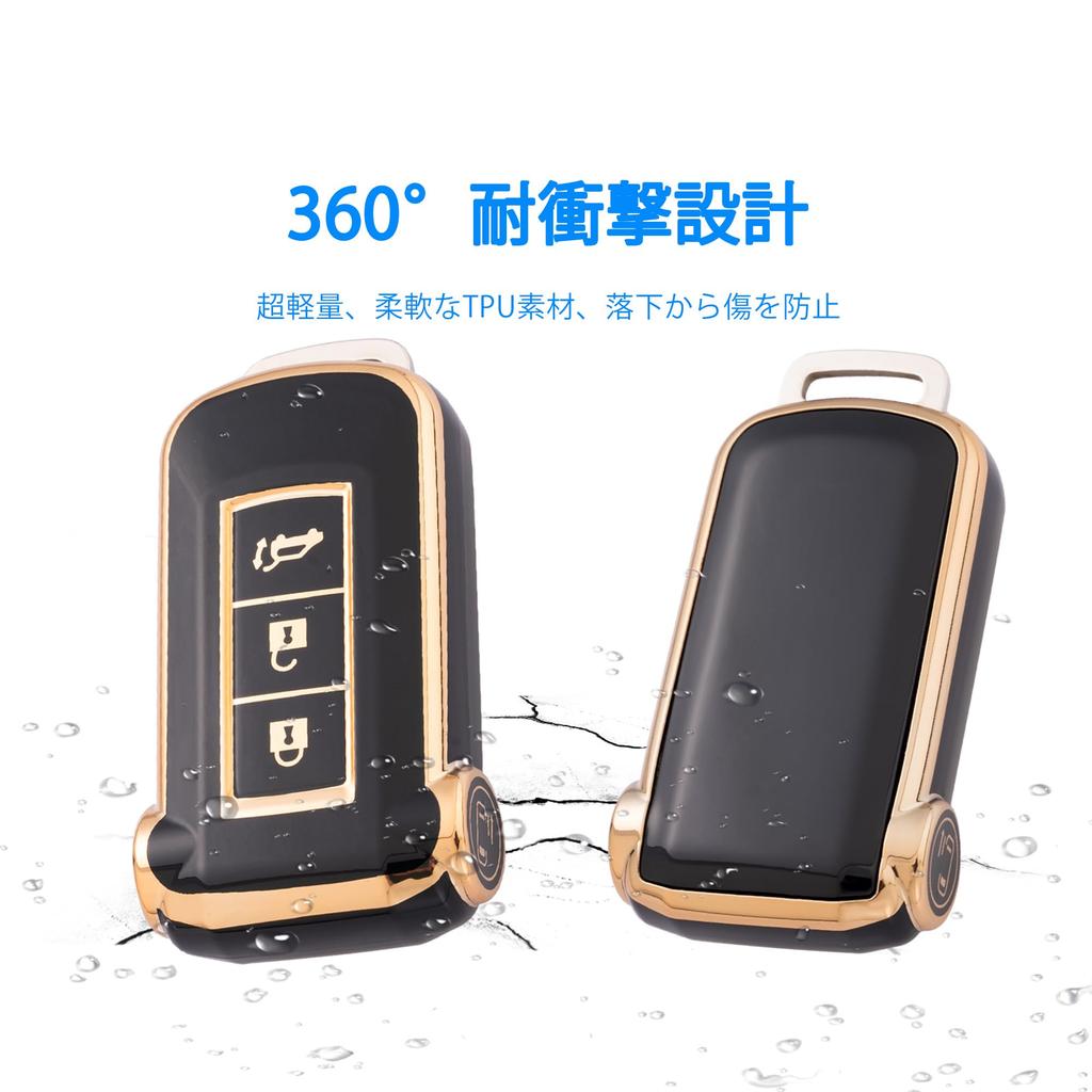 [Unhoke] Delica D:5 Key Case, Compatible with Mitsubishi, Smart Key Cover, Outlander PHV, Eclipse