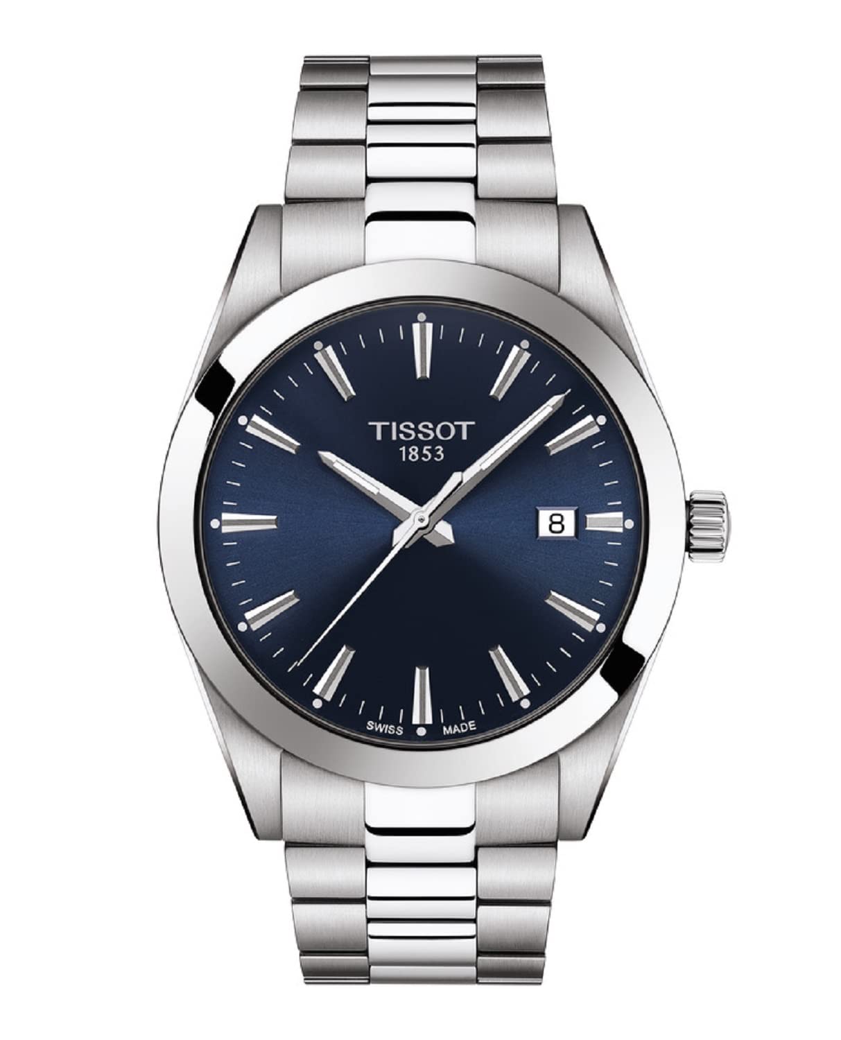 

Tissot Men s Watch, T1274101104100, Blue Dial, Bracelet [Official Import]