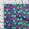 oneOone Cotton Flex Ronchi Fabric Leaves & Flower Quilting Supplies Print Sewing Fabric By The Yard 40 Inch