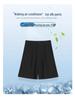 Women's High Waist Black A-line Casual Summer Shorts - Slimming, Loose Fit, Wide Leg, Mid-Length