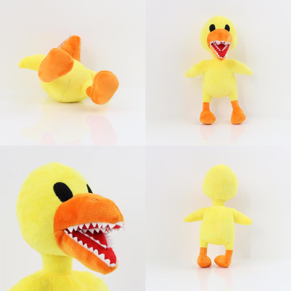 Rainbow Friends Yellow Duck Plush Toy Soft Stuffed Doll Perfect Kid's Gift