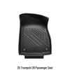 Compatible with 25 Trumpchi Xiangwang S9 models: 3D High-Edge TPE Floor Mats, Anti-Slip Interior Accessories.