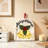 Quick-drying Santa Claus Hand Towel Water Absorption Cleaning Dishcloths  Kitchen Bathroom