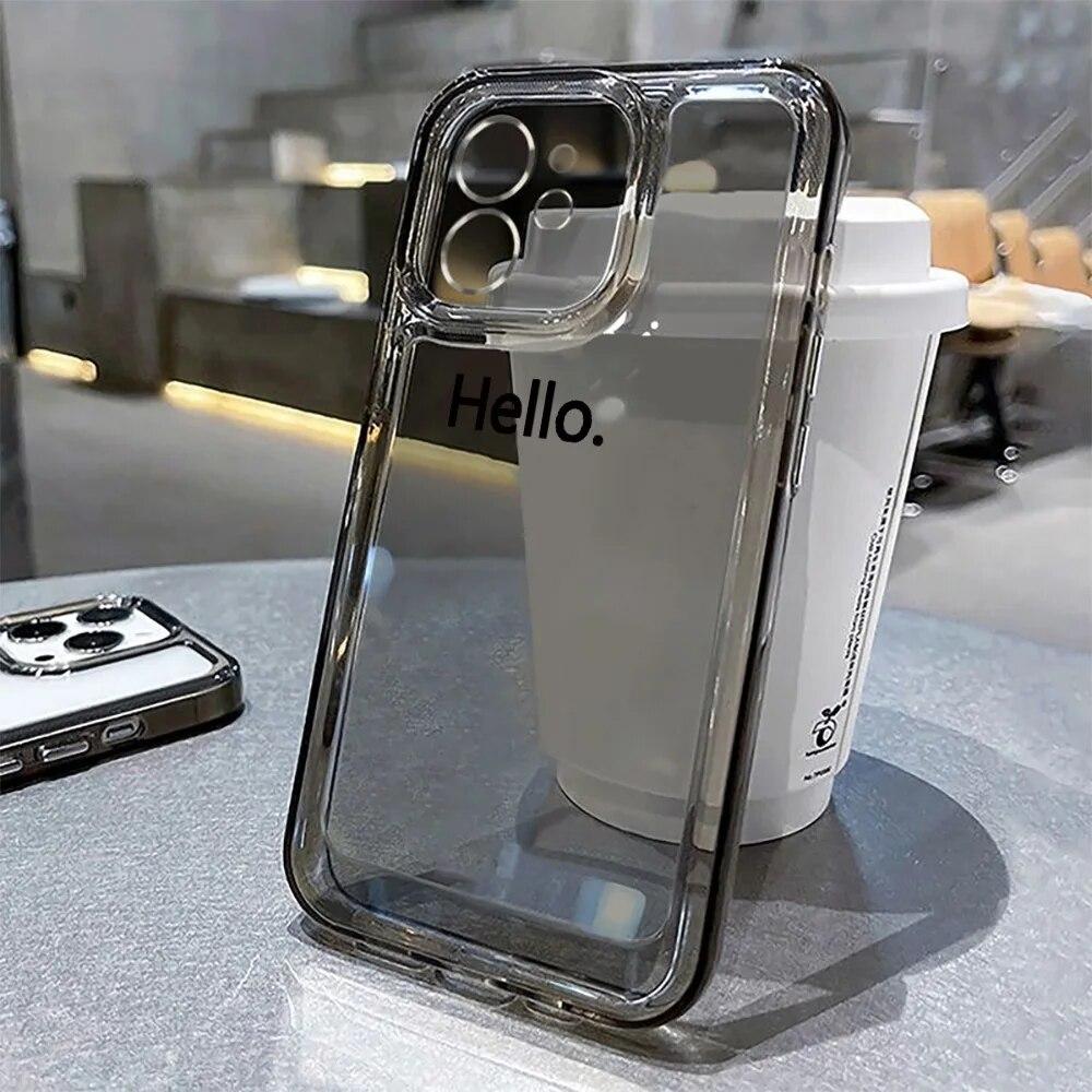 Smile Soft pouzdro na telefon iPhone 14 Pro pouzdro iPhone 11 13 12 15 Pro Max XR XS X 7 8 15 Plus SE 2020 silikonový kryt Sluneční květiny