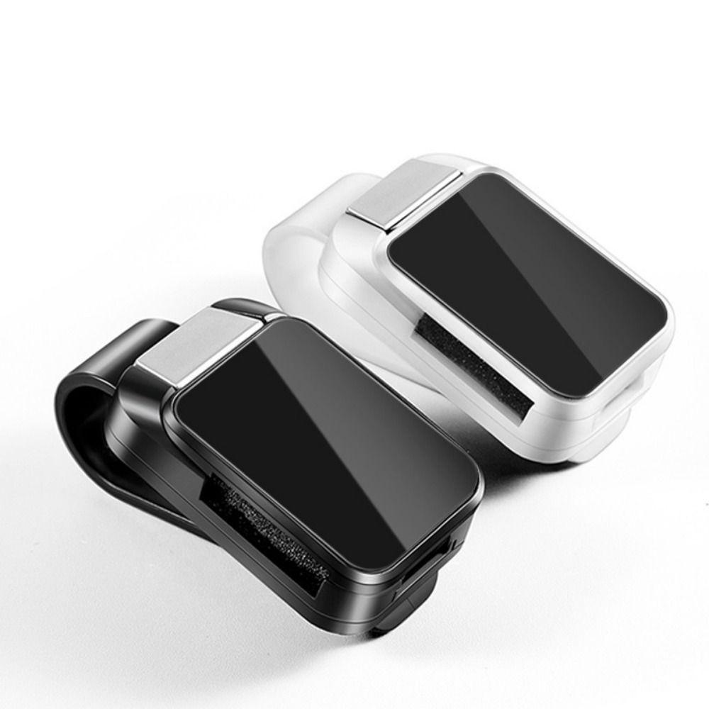 Shock-proof Car Glasses Clip Press Switch Ticket Card Mount Clips  Car Sun Visor Storage