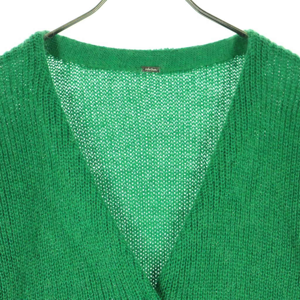 Mila Owen Long sleeve V neck knit cardigan 1 green 09WNC181096 Women Used