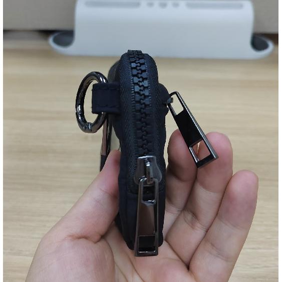 Wrist Waterproof Nylon Small Wallet Multifunctional Card Holder Keychain Women Coin Purse