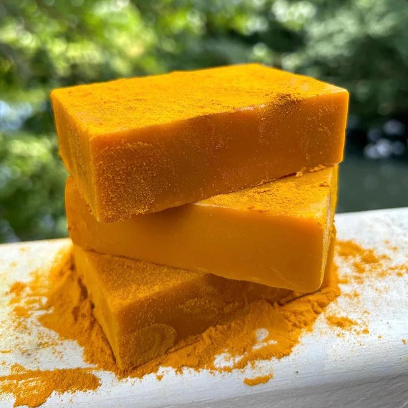 Turmeric Kojic Turmeric Soap Lemon Soap Kojic Acid Soap Ginger Handmade Soap Cleaning Soap