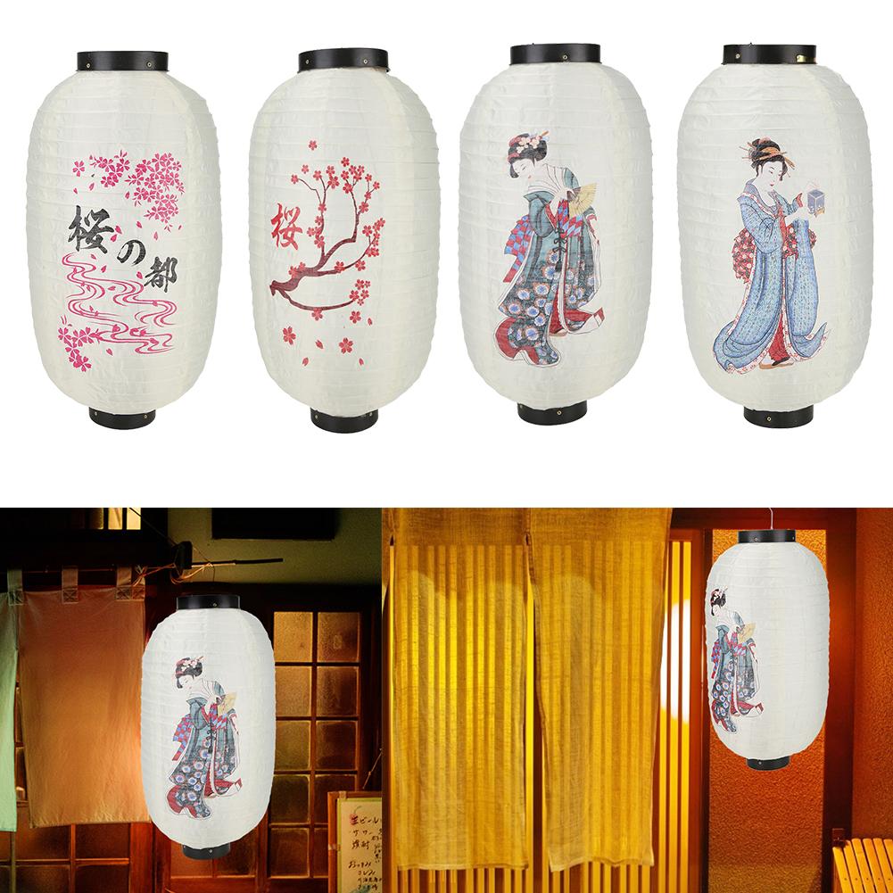 Hot Sale 10 Inch Japanese Lantern Party Decorative Lanterns Waterproof Bistro Restaurant Chochin Pub Party Decoration