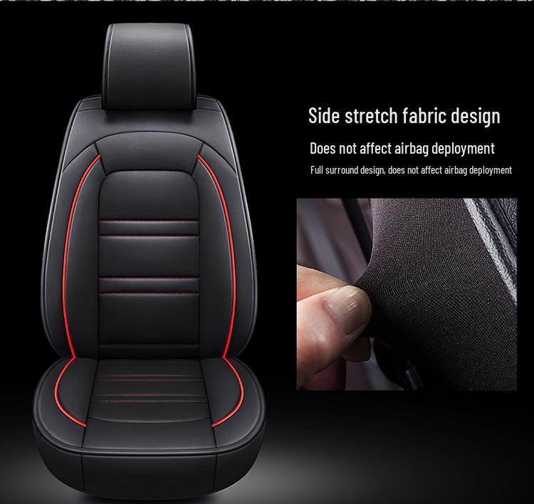 Compatible with 2013, 2015, 2016 Buick Excelle Leather Car Seat Cover, All-Season, Full Coverage