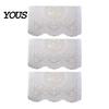 Lace Sofa Cover for Living Room White Armrest Chair Cover, Retro Couch Arm Embroidered Soft Polyester Blend Throw Furniture Protector Back Armchair,