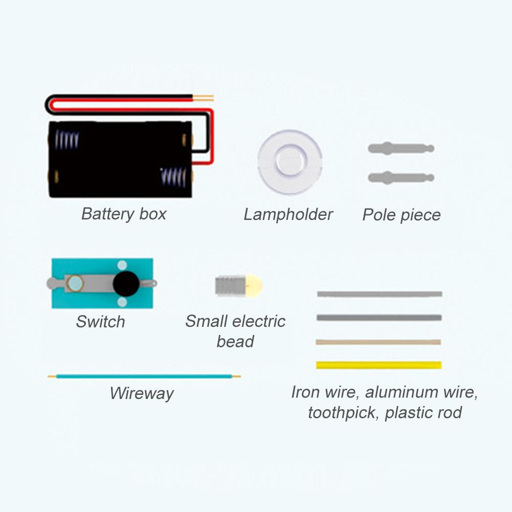 Educational Electric Circuit Modle Toys for Children Physics Science Experiment Technology DIY Kits for Kids Gifts