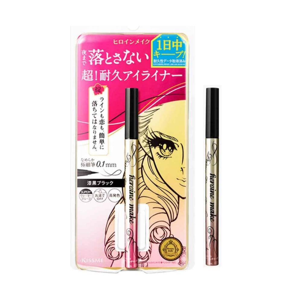

Макияж Heroine Super Durable Eyeliner Rich Keep 01 Jet Black Black