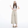Multi-pocket Tooling Casual Pants Women's Xia Xin Fill American Loose and Thin Nine-point Casual Pants Wide-leg Pants