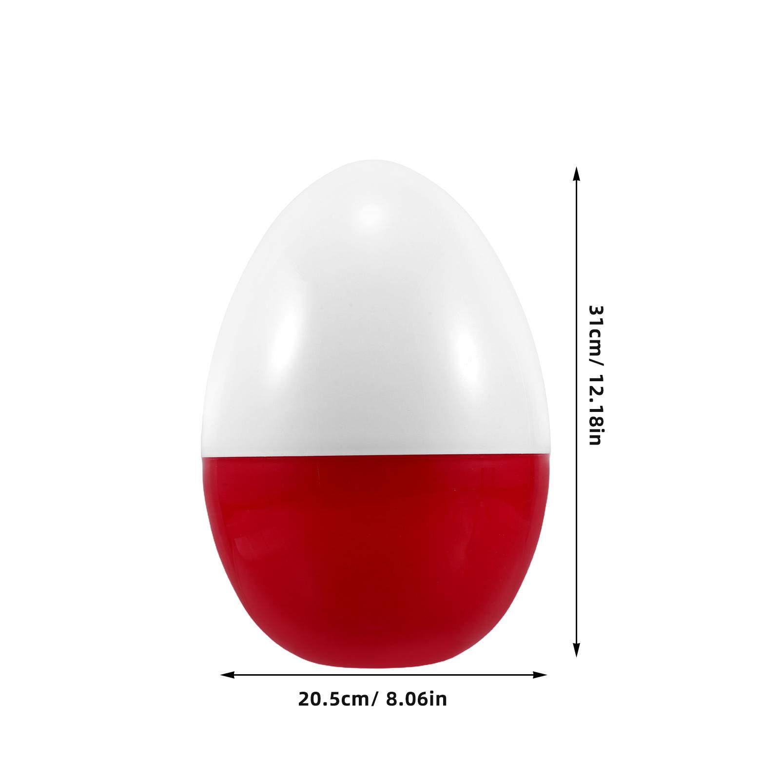 Jumbo Fillable Easter Eggs Mini Basket Fillable Plastic Fillable Easter Eggs Mini Basket Giant Fillable Easter Eggs Mini Basket 31.00X20.50X20.50CM