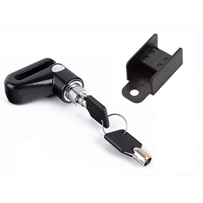 Bezpečnostní zámek proti krádeži na brzdový kotouč 7mm pro motocykl, skútr, kolo, ocelový, silniční, zámek kola brzdového kotouče, horský