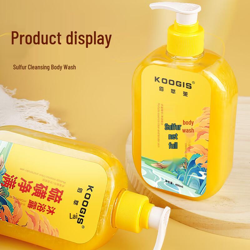 Baicuilai 3-in-1 Körper-, Gesichts- & Haarwäsche