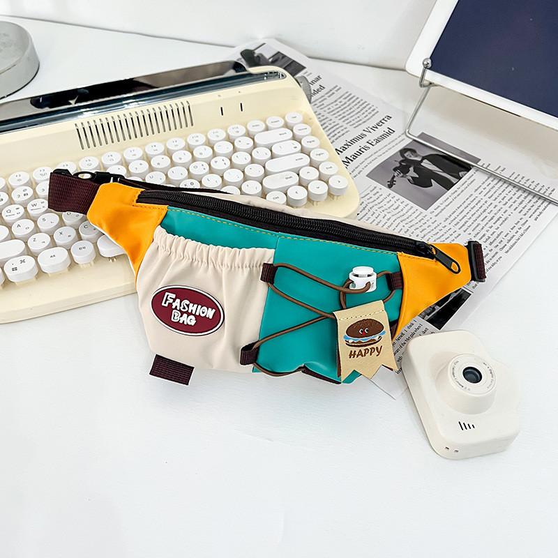 Trendy Children's Chest Bag For Boys Stylish Casual Sling Backpack Outdoor Use