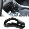 Carbon Fiber Style Car Gear Shift Knob Head Cover Trim for Land Rover Range Rover Sport 2014 2015 2016
