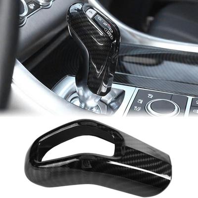 Butonul schimbătorului de viteze pentru mașină în stil fibră de carbon ornament pentru capacul pentru Land Rover Range Rover Sport 2014 2015 2016