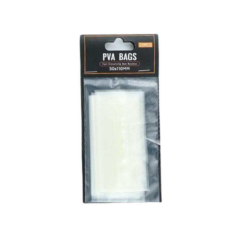 20Pcs None Residues Fishing Lures Bag Quick Dissolving Baits Feeder Water Soluble Fishing Bag Fishing Accessories