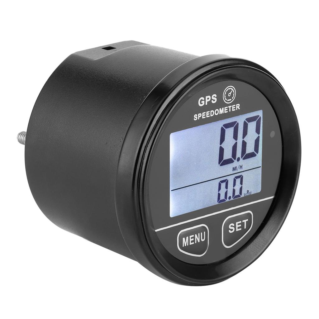 2.36in DC10?24V GPS Speedometer Odometer LCD Digital Gauge for ATV UTV Motorcycle Marine Boat