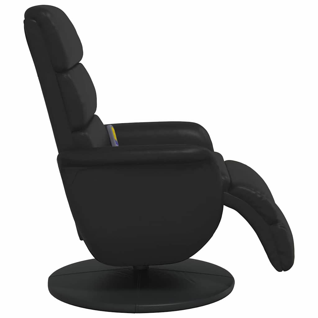 Massage Relax Chair Black 71 X 98 X 106 Cm Artificial Leather