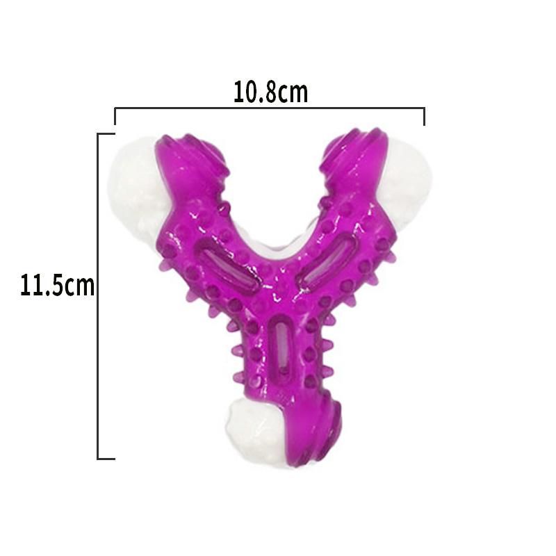 Pet Chewing Toy Resistance To Bite Dog Toy Puppy Teeth Cleaning Chew Training Toys Dental Care Dogs Molar Interactive Toy