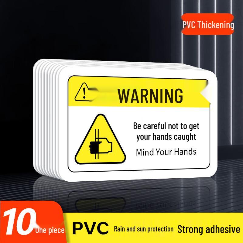 PVC Safety Warning Signs