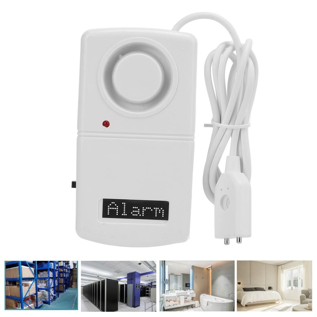 110dB Water Level Alarm Flood Overflow Leakage Detector for Home Kitchen Bathroom Basement