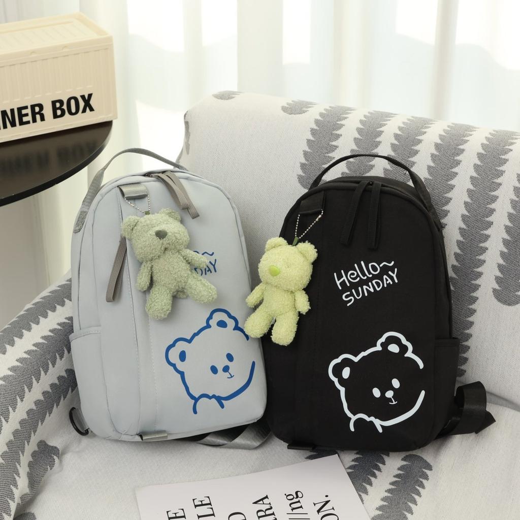Schoolbag Kindergarten schoolbag Children's cartoon baby girl Lightweight backpack Small middle class fashion schoolbag Grabbing doll machine Backpack