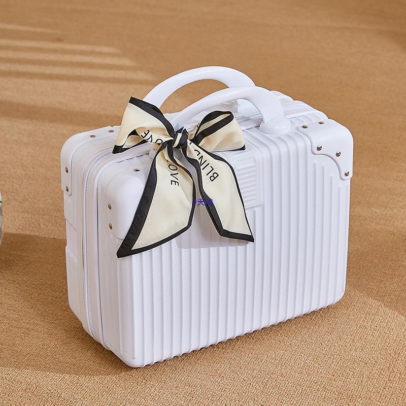 14" Carry-On Suitcase & Travel Organizer, Large Capacity 16" Lightweight Makeup Bag & Toolbox.