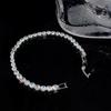 Gold-Plated Zircon Sun & Heart Bracelet: Stylish, Versatile, Elegant Light Luxury Jewelry for Women.