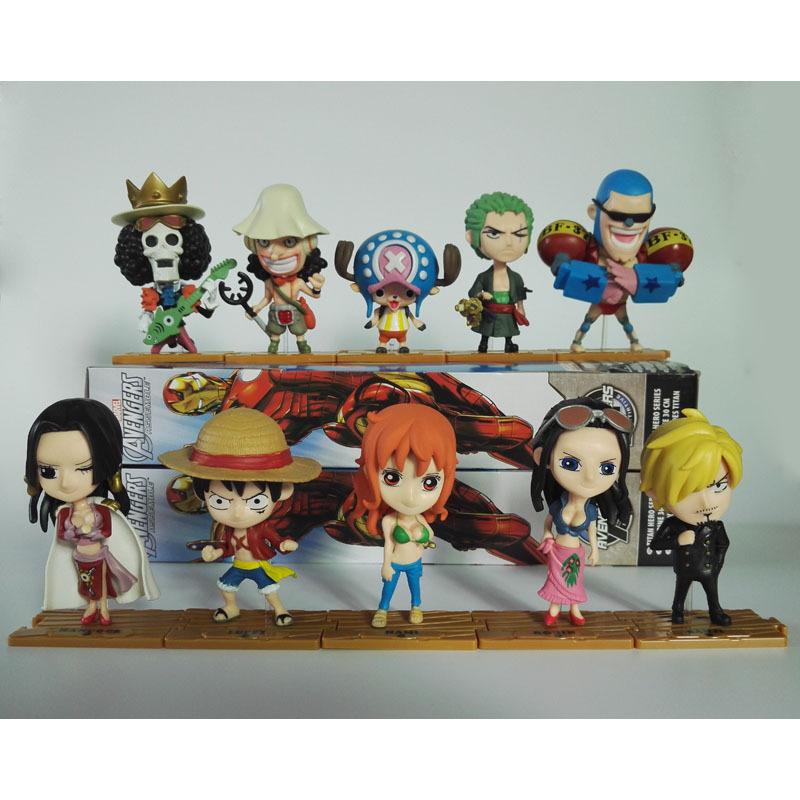 10pcs One Piece Full Set Of Characters 68 Generations Hand Made Luffy Emperor Dolls Ornaments Buy At A Low Prices On Joom E Commerce Platform