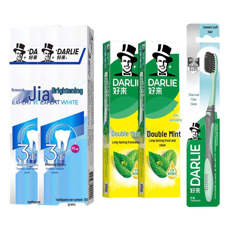 Darlie Toothpaste Combo Pack with Toothbrush