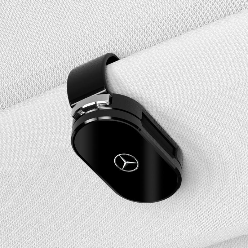 ULA5 For Mercedes-Benz GLC X253 X254 C-Class W205 W206 A-Class W177 GLA E-Class W213 W212 GLE Car Sun Visor Glasses Clip Accessories