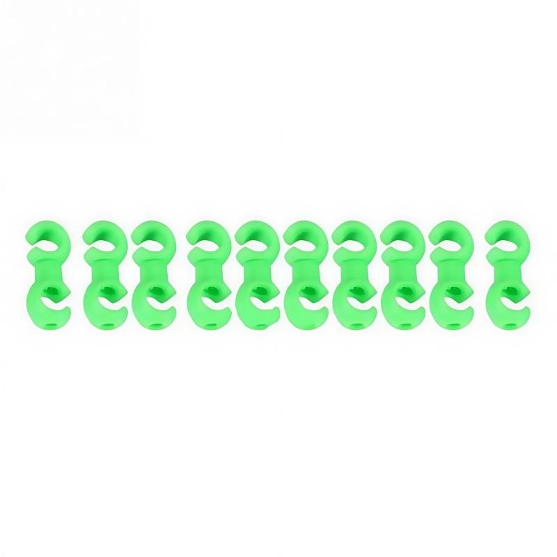 

20pcs S Style Brake Cable Clips for Bicycle MTB Rotatable Line Hose Guide Line Hook Pipe Buckles For Cycling Accessories