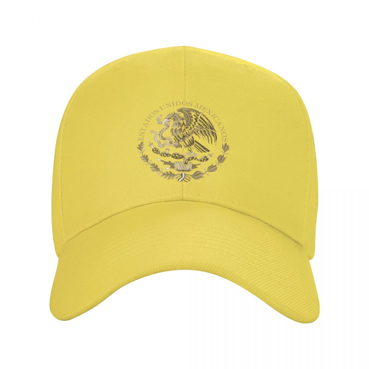 

Класичний Герб Мексики Бейсболка Жіноча унісекс Індивідуальна регульована доросла мексиканська прапорна печатка в сепії Капелюх тата на відкритому повітрі Baseball Cap