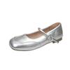 French Temperament Mary Jane Shoes Women's New 2025 Fashion Temperament Fairy Style with Skirt Shallow Mouth Evening Shoes