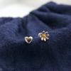 J.Lauren Petite Mini Heart Silver Piercing P0397