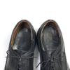 70s 80s Vintage Unknown Brand Size 10B 26.5 27.5cm Long Wingtip American Brogue Black(USED)