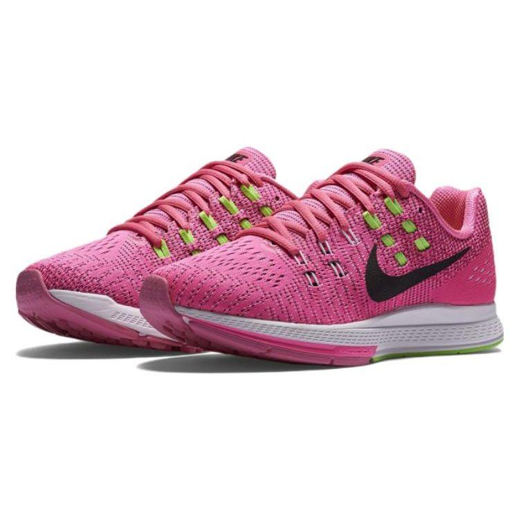 Nike Zoom Structure 19 Cool Lightweight Fabric Shock Absorption Non-Slip Wear-Resistant Low-Top Running Shoes Women sneaker Pink 806584-600