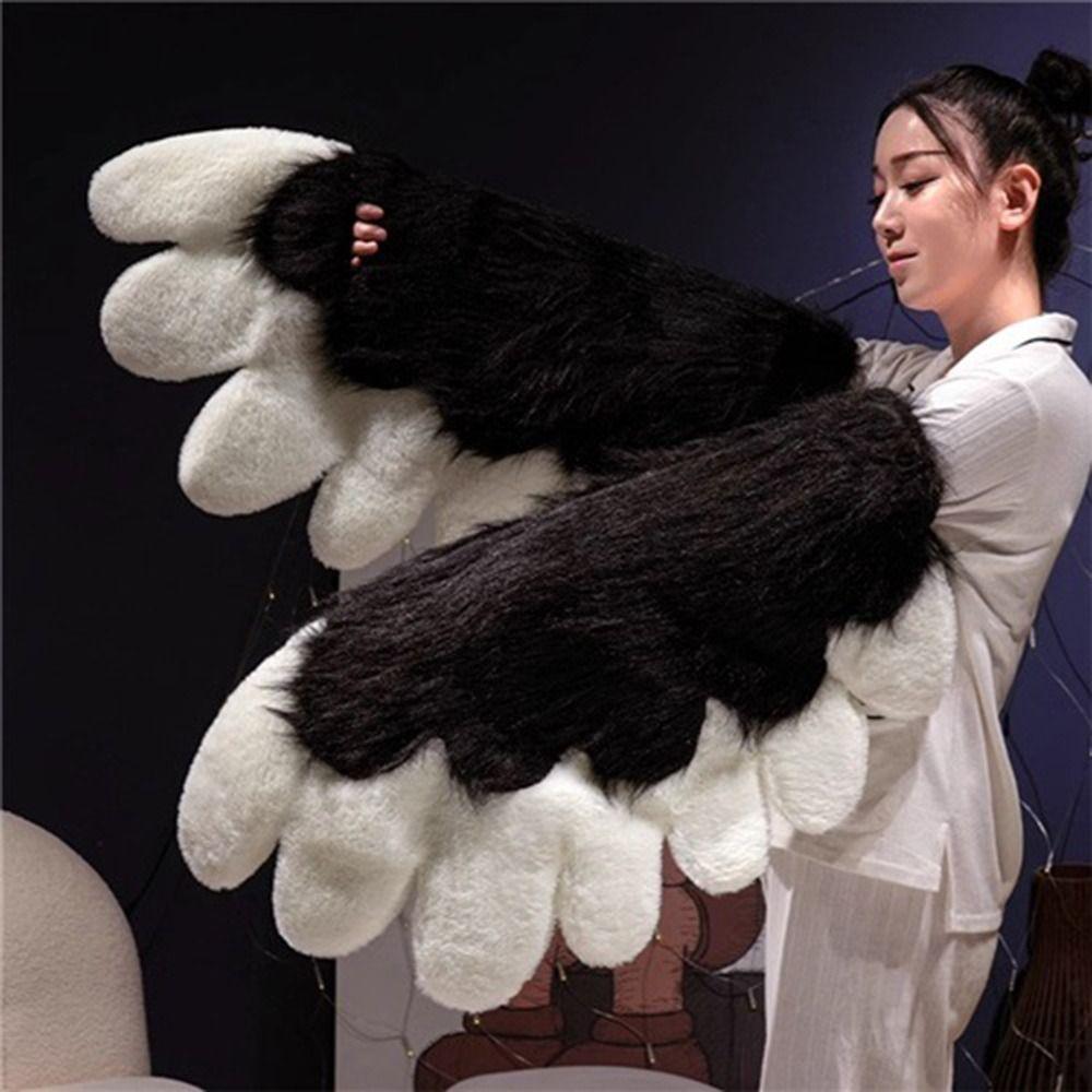 Niedliches Design Riesen Tragbare Flügel Bärenstil Plüschtiere Tragbare Tierschuhe Kostümpartys