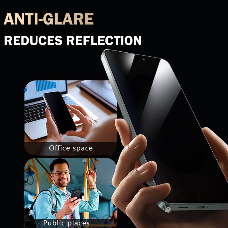 For Samsung Galaxy S24 S25 S26 Ultra S24 S25 FE 2pcs LeReach CF VistaGuard Tempered Glass Anti-Glare Privacy Screen Protector