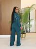 Color Block Patchwork Striped Women's Two-Piece Sports Set