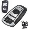Coque Clé pour BMW Serie 3 5 6 7 X3 - 4 Boutons - Plip clé télécommande avec Lame Phonillico®