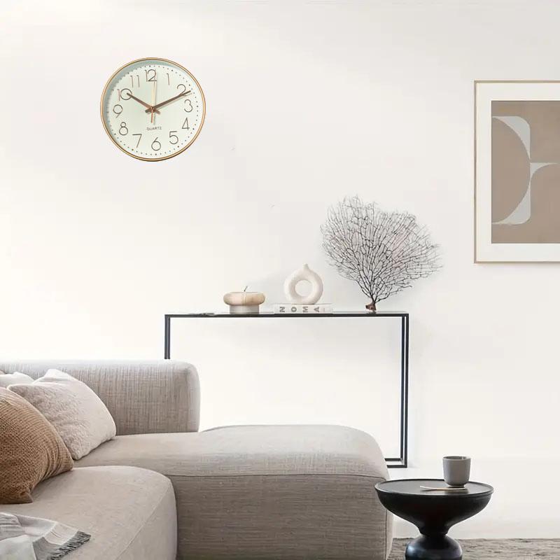 Modern Design Wall Clock Mute Does Not Tick for Kitchen Bedroom Home Decor Sending Friends