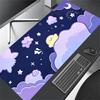 Cartoon Bear Purple Cloud Mouse Pad Large Anti Slip Rubber Desk Mat for Gaming Office Laptop Keyboard Pad Pc Accessories Gamer