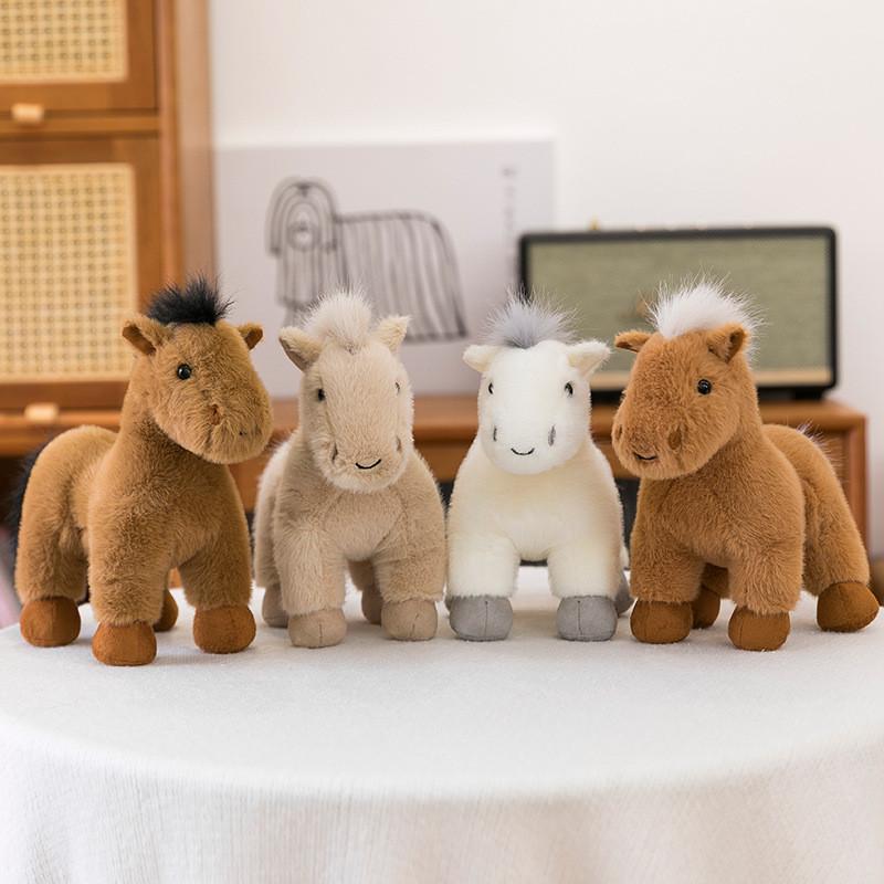 Plush Horse Toy Animal Stuffed Animal Gift For Children Kids Bedroom Decor